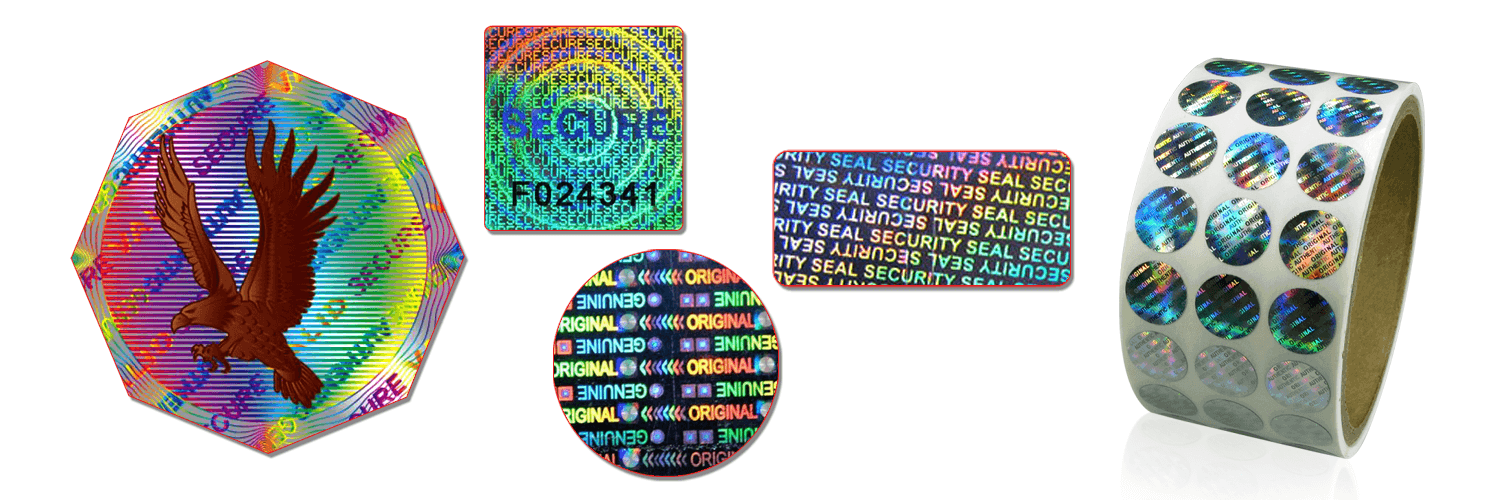 Security Hologram Labels Stickers